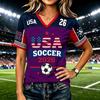 Women's Casual Letter Print Short Sleeve T-Shirt for Everyday Wear