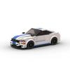 MOC Building Blocks 8-Grid Sports Car Model DIY Assembly Bricks Toy For Kids