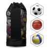 Large Capacity Mesh Bag for Sports Equipment: Football, Basketball & Volleyball Storage
