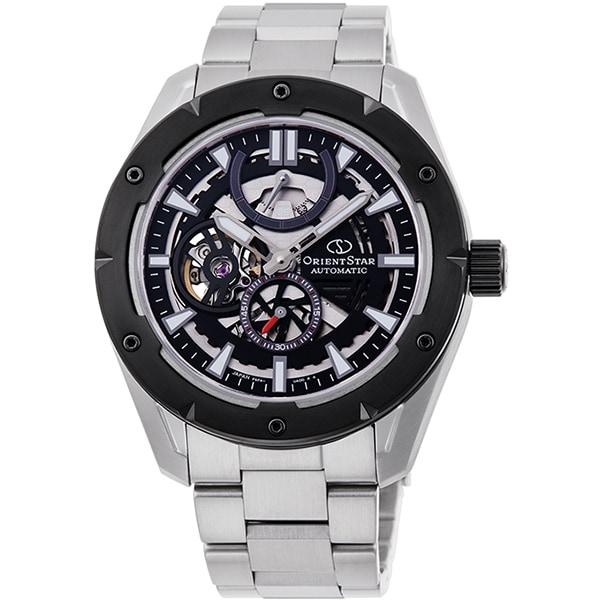 Orient RK-AV0A01B (Orient Star Sports Collection AVANT-GARDE SKELETON Men's Metal Band) Round Watch