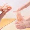 1 Pair 5 Hole Toe Separator, Thickened Elastic Forefoot Cushion Pad for Overlapping Toes, Breathable Bunion Corrector for Women