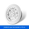 Cover Air Vent Home Improvement Air Vent Cover Ducting Ventilation Wall Hole Air Vent 75/100/125/150/200mm Wall