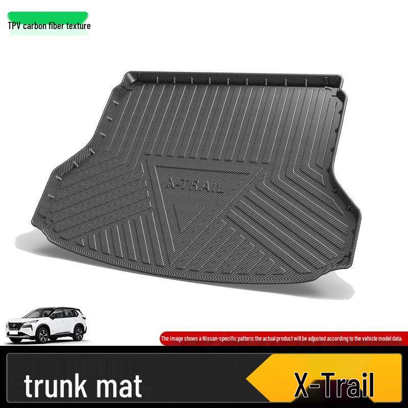 Nissan Trunk Mat for Sylphy, Qashqai, Teana, X-Trail, Terra, Qirida, Kicks, Murano, Paladin, Tu Da Tu