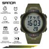 Sanda Astronaut Series Luminous Waterproof Multifunctional Sports Watch for Students