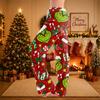 Women's Christmas Print Pants Casual Trousers No Pockets for Holiday