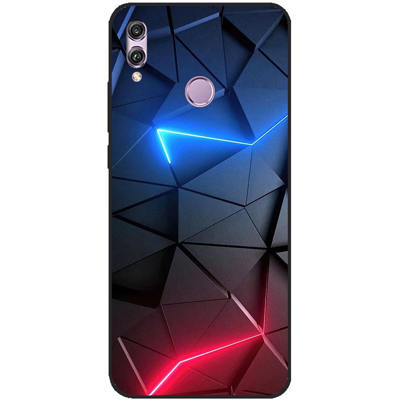 For Honor 8X Case 6.5" TPU Fashion Cover For Honor 8X 8x Soft Silicone Phone Shell For Huawei Honor 8X 8 X Protective Case Coque