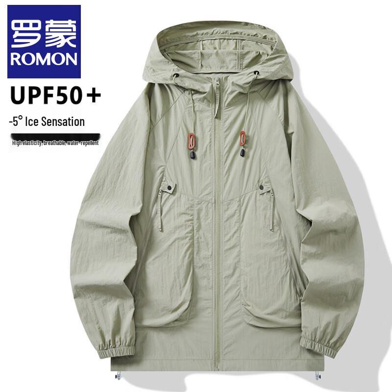 Romons Unisex Ice Silk UPF50+ Sun Protection Jacket