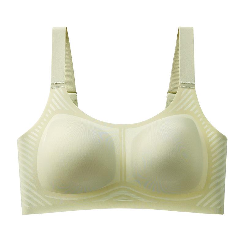 Traceless Large Breasts, Small Breasts, Anti-sagging Summer Ultra-thin Cool Soft Support Large Size Bra Cover
