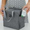 Insulated Waterproof Student Lunch Bag - Thickened Aluminum Foil Handbag