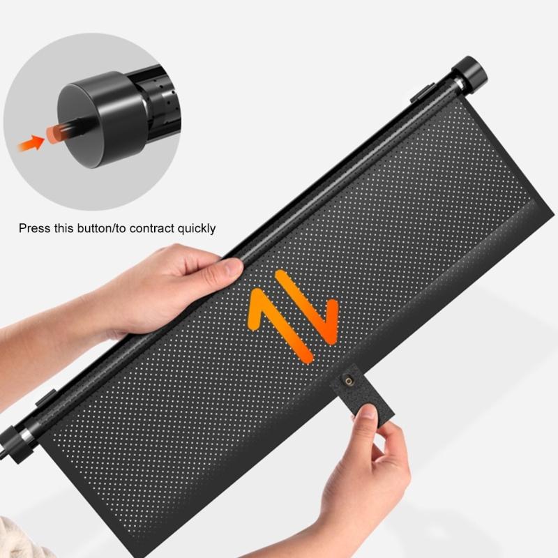 2 Pack Retractable Side Window Sun Shade Car Curtain Car Window Roller Shades for Baby in Car Effectively Block Sunlight