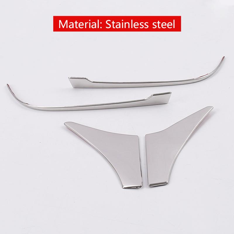 For Toyota Camry 70 XV70 2018~2026 Hybrid Car Rearview Mirror Frame Bright Bar Anti-scratch Protect Strip Decoration Accessories