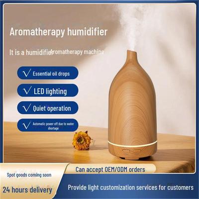 Ultrasonic Air Humidifier with Aromatherapy & LED Light for Home, Bedroom & Office