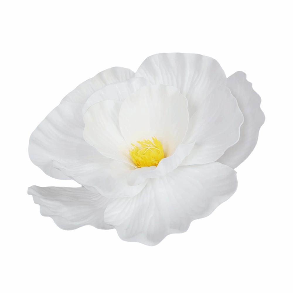 Fleur Artificielle 40cm Fleurs Artificielles Usage Extérieur Fleur en Mousse PE Grande Taille Matériau Mousse Arrière-plan Photobooth Arrière-plan Mariage