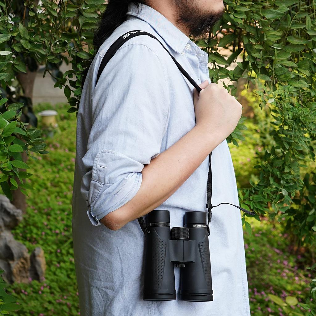 SVBONY SV202 Binoculars 10x 50 Large Aperture Telescope High Magnification Prism ED Glass Shockproof FMC Full IPX7 Waterproof Wild Bird Watching