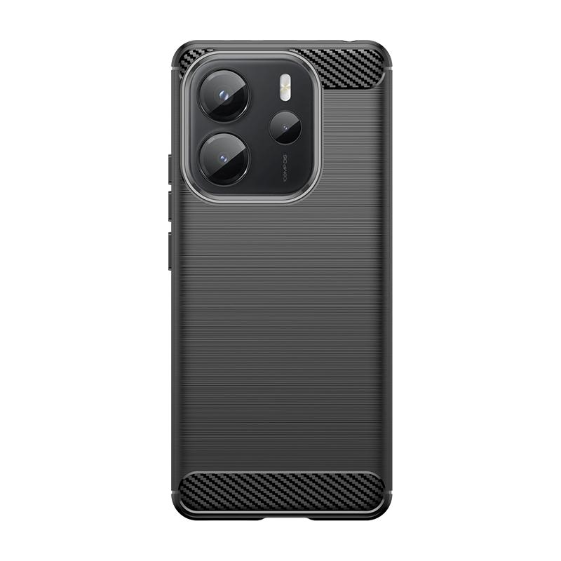 

For Redmi Note 14 4G Case Cover Redmi Note 14 4G Capa New Bumper Phone Back Carbon Fiber TPU Soft Fundas Xiaomi Redmi Note 14 4G Note14 4G(164.84mm)