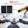 Barobke Motorcycle Grip USB Grip Heater with 3 Temperature Settings and Cold Motorcycle Grip Heat Handlebar Easy Motorcycle Hot Motorcycle Cold Winter