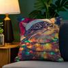 Abstract Animal Celebratory Decor  Pillow Case Natural Linen Pillow Case DoubleSided Decor Sofa Pillowcase Home Decor