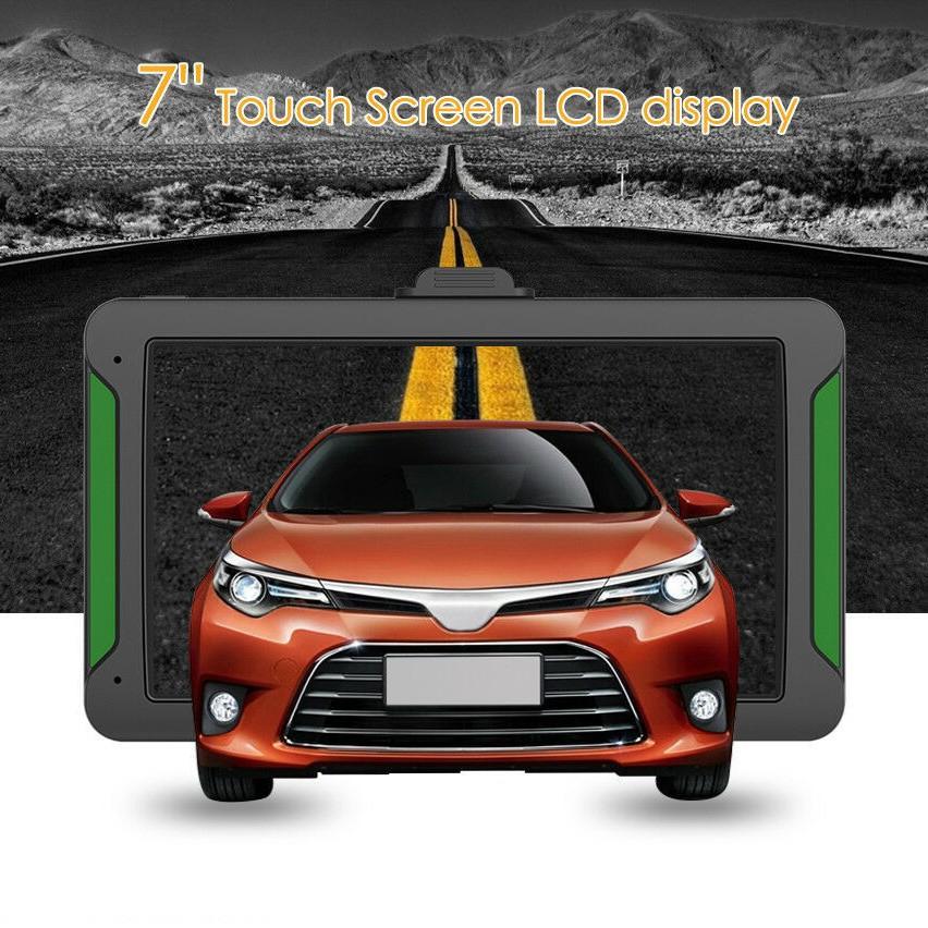 

S7 Car GPS Navigator 7 Touch Screen 8GB Portable 3D GPS Navigation FM Transmitter Latest Europe Map for Car Truck GPS чорний