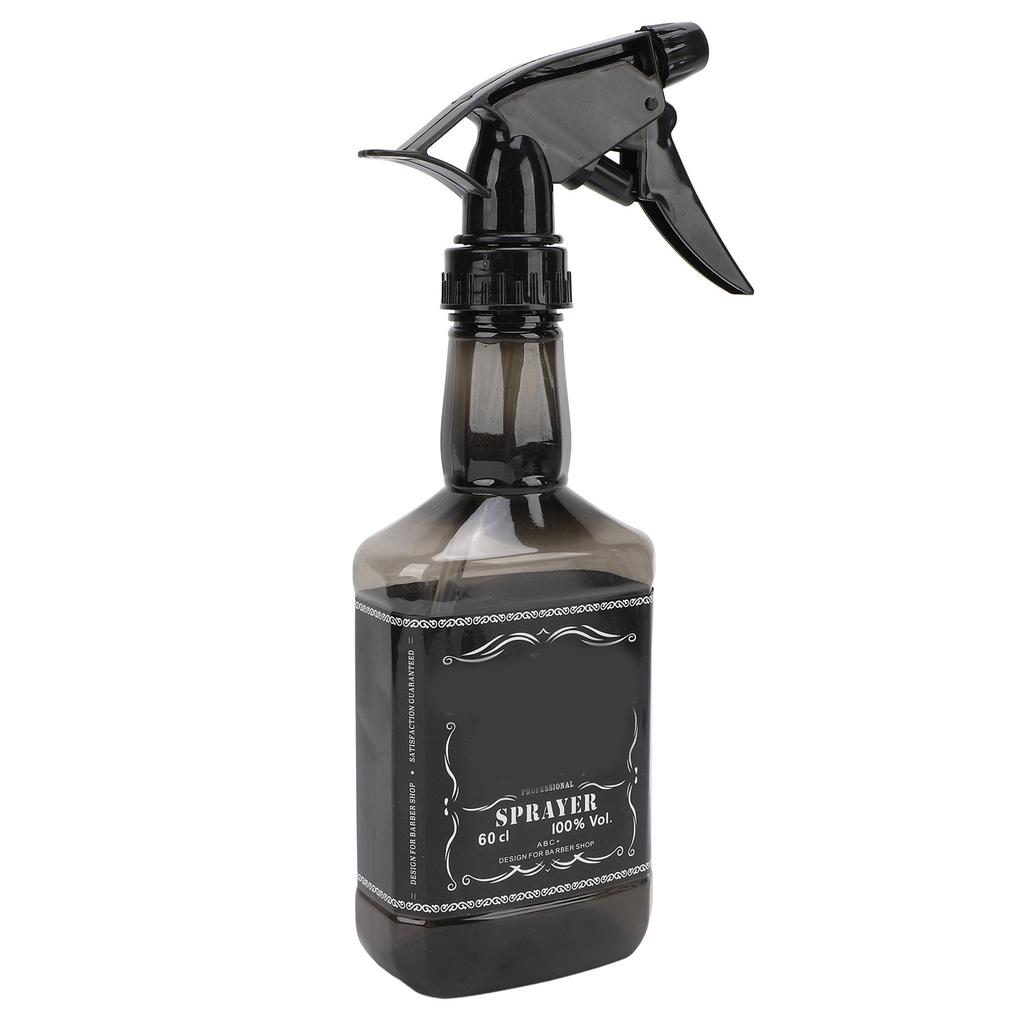 2Pcs Hair Spray Bottle Continuous Mist for Hairstyling Cleaning Plants Pets Barbers Salons Essential