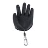 Fishing Gloves Waterproof Anti Slip Puncture Resistant Quick Wear with Carabiner for Ice Fishing Boating Outdoor Sports