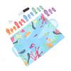 Cloth Fishing Game Hook and Loop Educational Color Matching Soft Fabric Fishing Toys for Toddlers