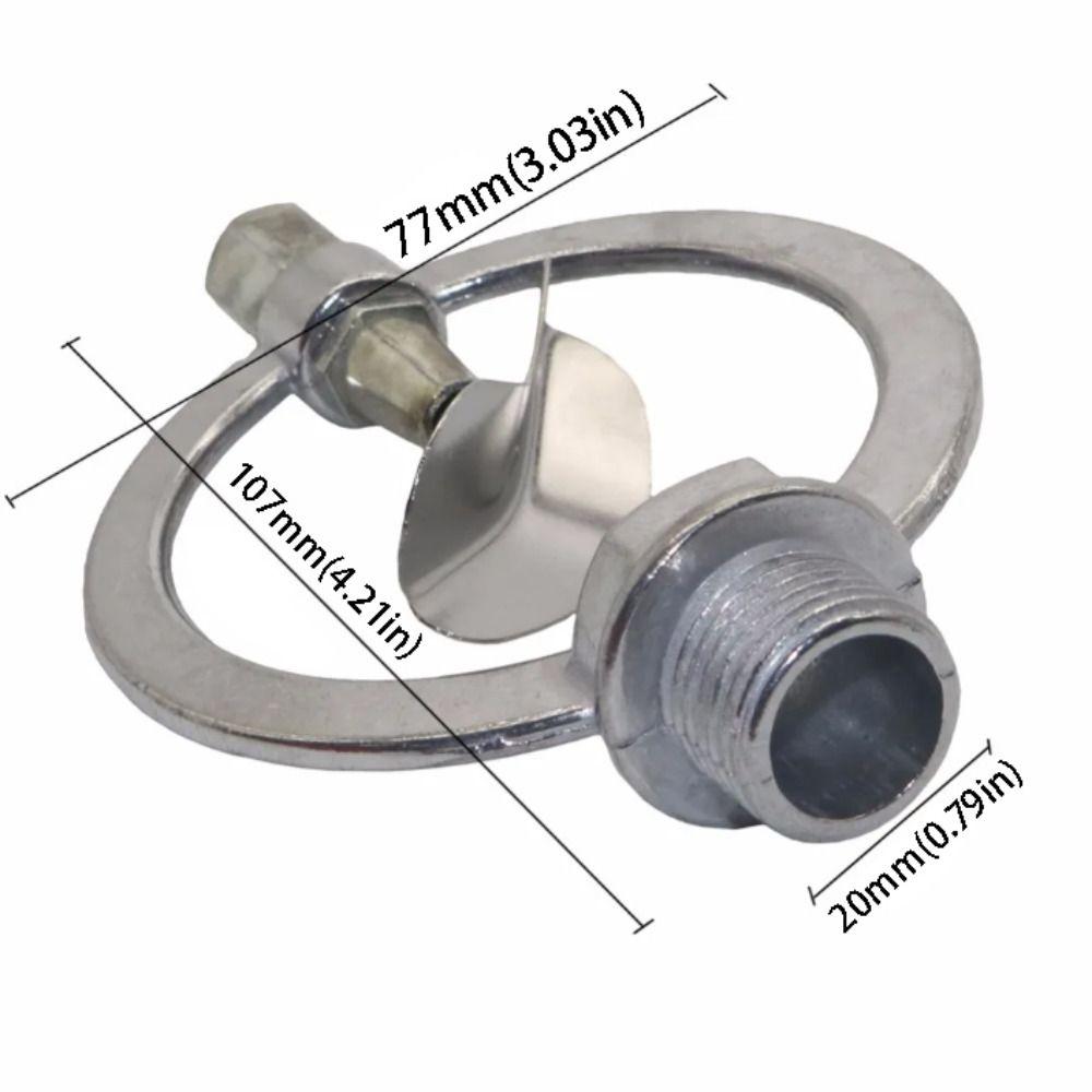 360 Degree Rotation Zinc Zinc Alloy Rain Nozzle Irrigation Sprinkler  Landscape Greenhouse