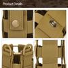 Tactical Molle Water Bottle Bag Outdoor Camping Hiking String Holder Multifunction Bottle Storage Pouch Pocket