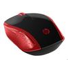Souris Sans Fil HP 200 2HU82AA - Rouge