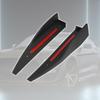 2 BUC Negru Modificat Vârf de Margine Laterală Aripioară Mică Pasager Lateral pentru Ford pentru Mustang Road 2015 2016 2017 2018 2019 Apărătoare de Noroi