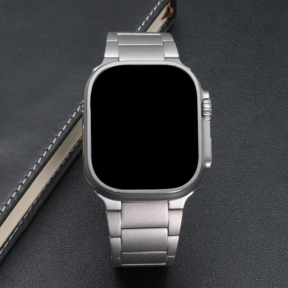 Titanium Band for Apple Watch Ultra 3 2 49mm Series 11 10 46mm Correa Luxury Strap for Iwatch 9 8 7 6 5 4 Se3 45mm 44mm Bracelet