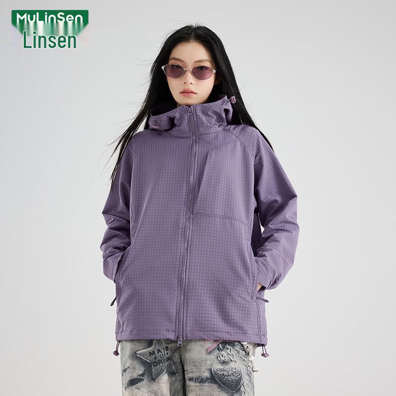 MULINSEN Women's Lightweight Hooded Casual Outdoor Jacket