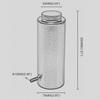 800ml Aluminium Auto Styling Kühler Kühlmittelbehälter Kühlmittel Ausgleichsbehälter Kühlungs Auffangflasche Überlaufbehälter