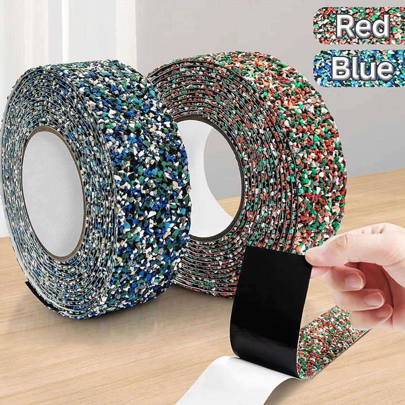 Rutschfestes Gummiband Mattes Partikel-Rutschfestes Band Wasserdicht Verschleißfest Treppenband: Haus Außen Multi-Farbe Rutschfest