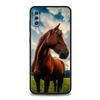 Horse Phone Case for Samsung Galaxy A24 A13 A53 A73 A33 A22 A12 A02 A03 A05 A70 A50 A10 A20 5G Silicone Cover Shell Fundas Capas