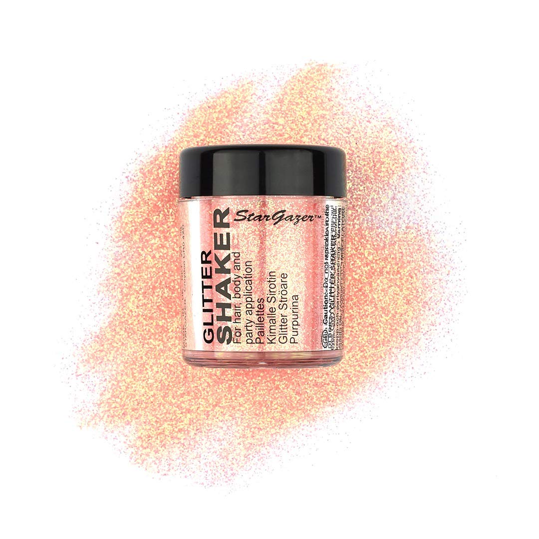 

stargazer glitter shaker orange