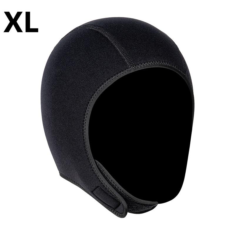 3Mm Neoprene Diving Hood Waterproof Hat Wetsuit Hood Swimming Cap Suit Surf Scuba Diving Cap Surf Fishing Spearfishing Kitesurf