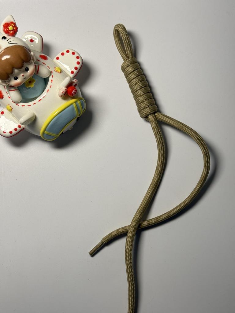 Handmade Multicolor Woven Bag Pendant & Phone Lanyard Rope Ornament
