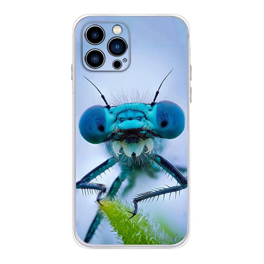 

Забавный Милый Крутой Чехол-Богомол Для Телефона iPhone 17 16,15,14,13,12,11 Plus,Pro,Max,XR,Plus,E,Mini Прозрачный Мягкий Чехол iPhone13