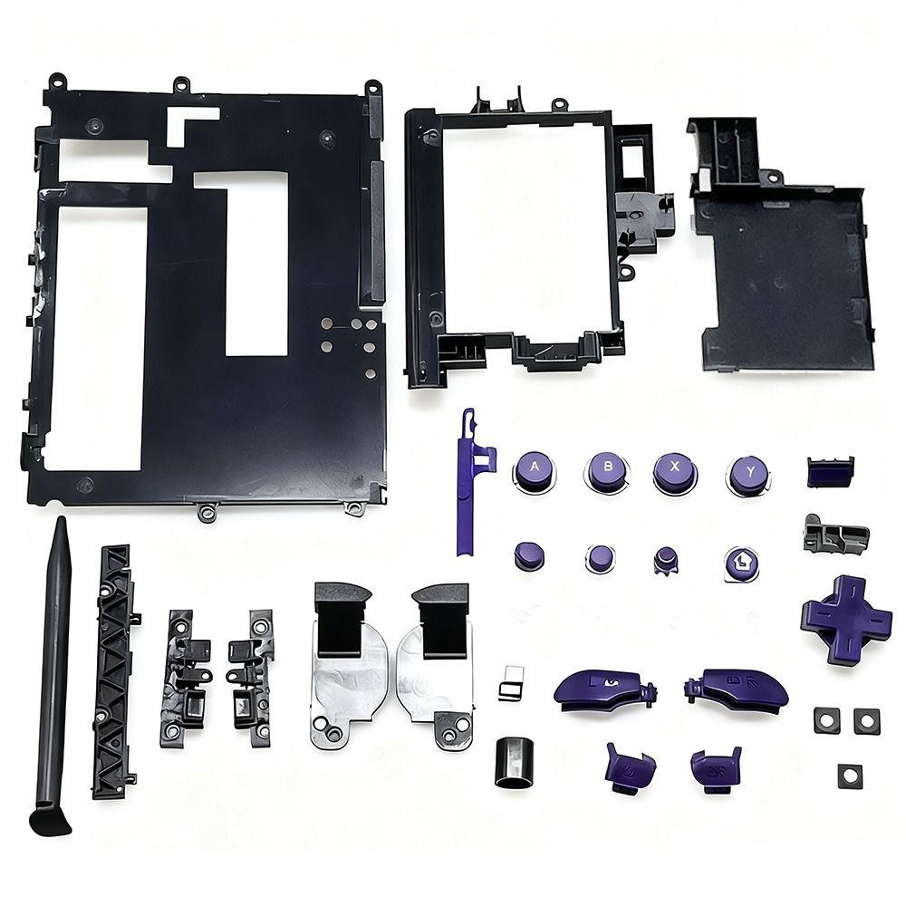 Universal Game Console Buttons Kit Repairing DIY Repair Full Housing Shell Durable ABXY ZL ZR Buttons for NEW 2DSLL/XL