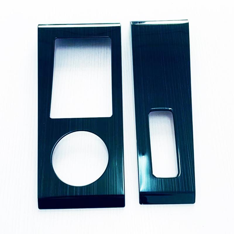 For Mitsubishi Outlander   2024 Stainless Steel Car Center Console GasFuel Hybrid Gear Shift Panel Cover Frame Sticker