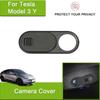 Kameraabdeckung für Tesla Model 3 Y 2026 2026 2026 Innenkamera-Abdeckkappe Innere Auto-Webcam-Privatsphäre-Schutz-Aufkleber Zubehör