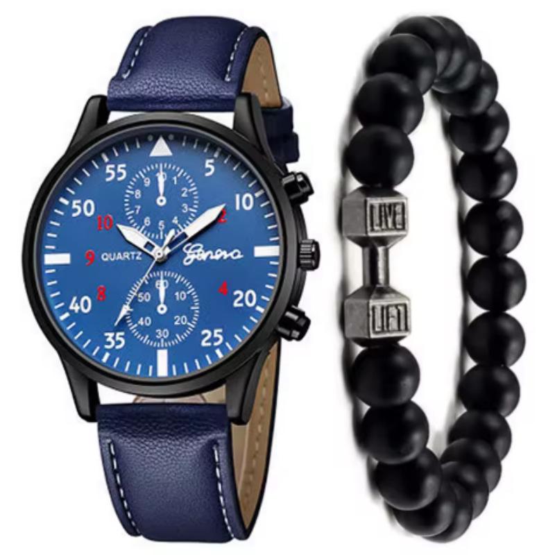 2024 TEUM Korean Style Leather Ladies Quartz Watch with Rhinestone Jewelry