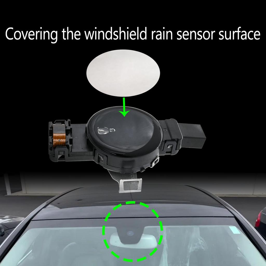 Car Windshield Rain Sensor Adhesive Gel Pad For VW Golf Seat Altea Exeo Leon Toledo Skoda Octavia Superb Replacement 8U0955609