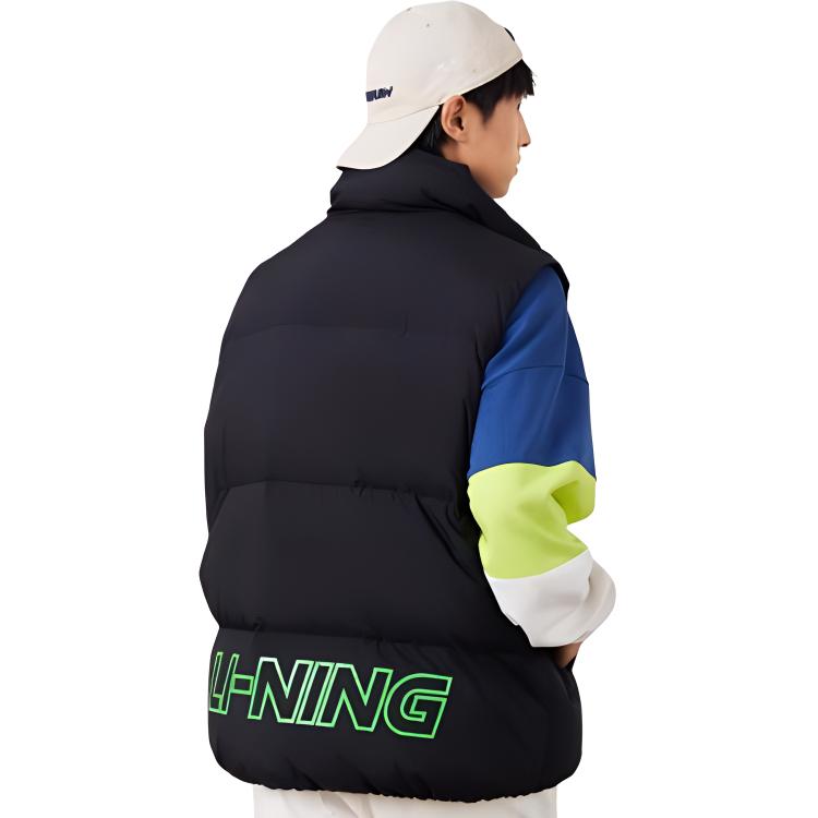 Li Ning Sports Life Collection Vest Men's Black AMRS085-4
