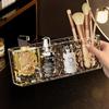 Large Capacity Desk Cosmetic Storage Box Acrylic Lipstick Eyebrow Pencil Organizer  for Home Office