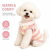 Doppelseitige Samt-Welpen-Winterweste Weicher Plüsch Katzen-Hoodies Neue Hundekleidung Outdoor