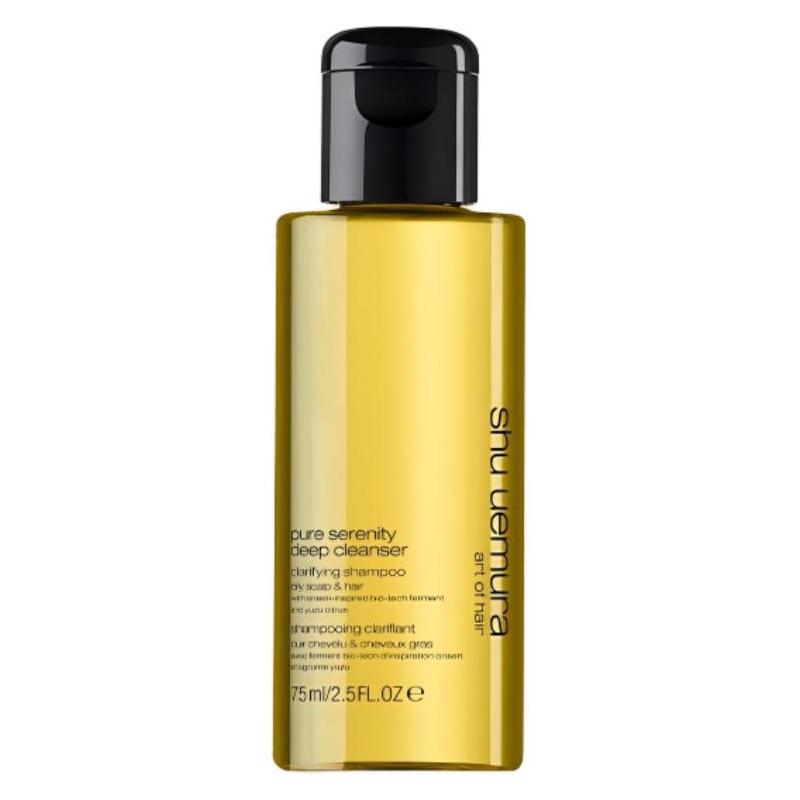 Shu Uemura Hairdressing Yuquan Shampoo 75ml long-lasting fluffy scalp hair care moisturizing oil control aromatic cleansing коричневый