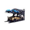 1 Set Cadru Model Parcare Vehicule cu Două Nivele Pentru Mașinuță Jucărie Aliaj 1/64 Piese de Asamblare Decor Scenă Suport Mașină Garaj Imprimat 3D