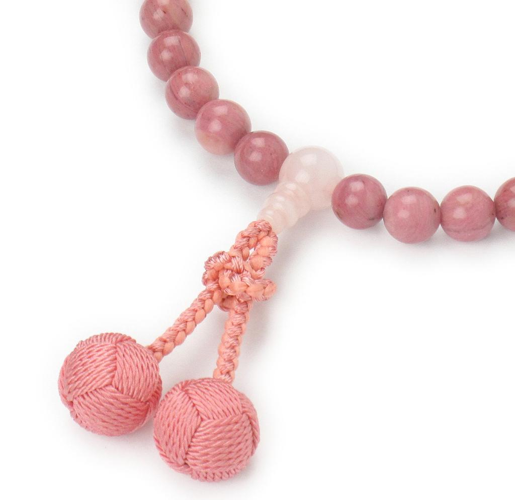 Prayer Beads In Natural Red Red Sanskrit Tenbo Bag Handmade Prayer Beads That Can Be Used by All Domestically Prayer Beads Prayer Beads Manufacturer