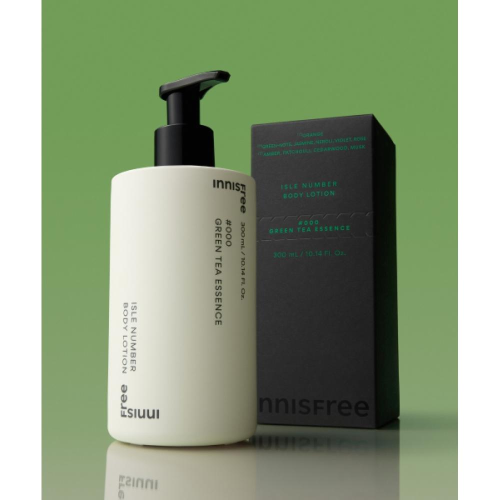 Innisfree Isle Number Body Lotion [green Tea Essence] 300ml FREE
